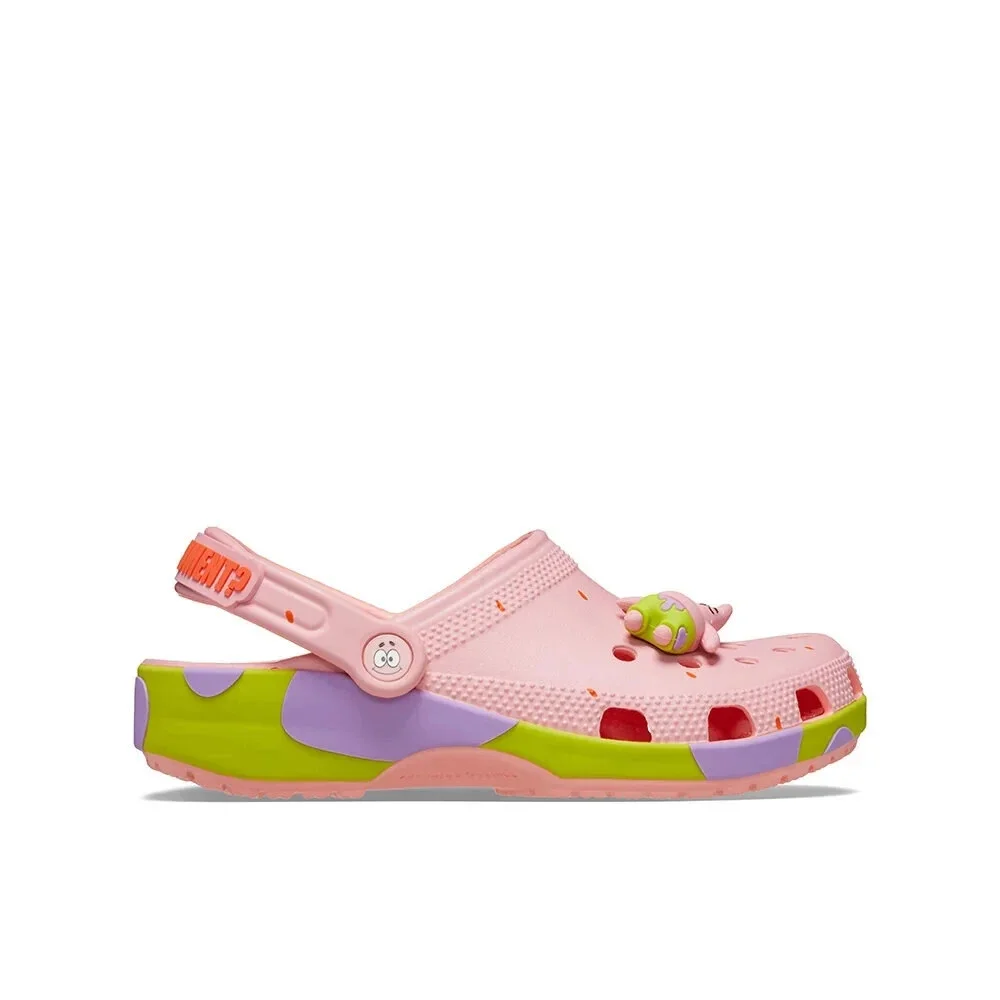 Crocs SpongeBob Patrick Classic 209479-737 Clog Men 11 Pink Casual Shoes JAX2121